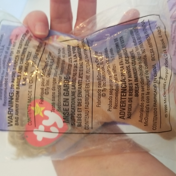 Vintage NEW McDonald's TY Teenie Beanie Baby 1999 - Picture 7 of 13